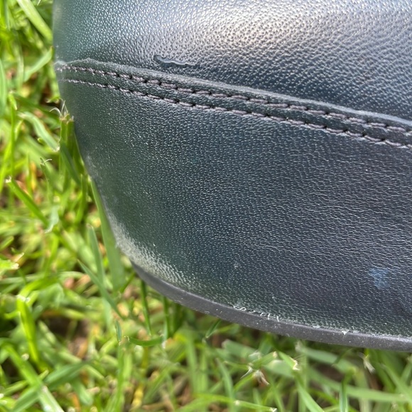 Women's Artisan Clark's flats Sz12M Navy - Picture 7 of 11